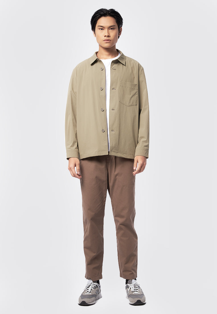 Shirt Jacket with Front Pocket