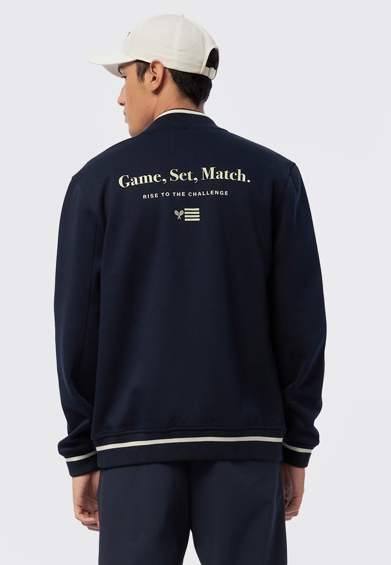 Slim Fit Varsity Jacket