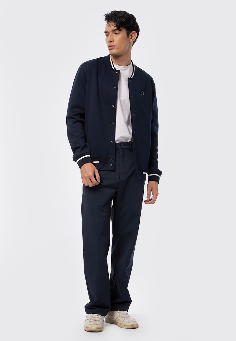 Slim Fit Varsity Jacket