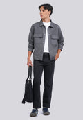 Double Pocket Overshirt Jacket