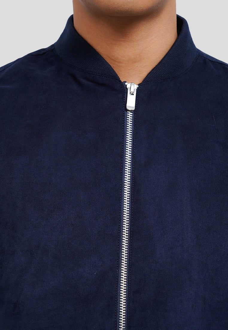 Bomber Suede Jacket