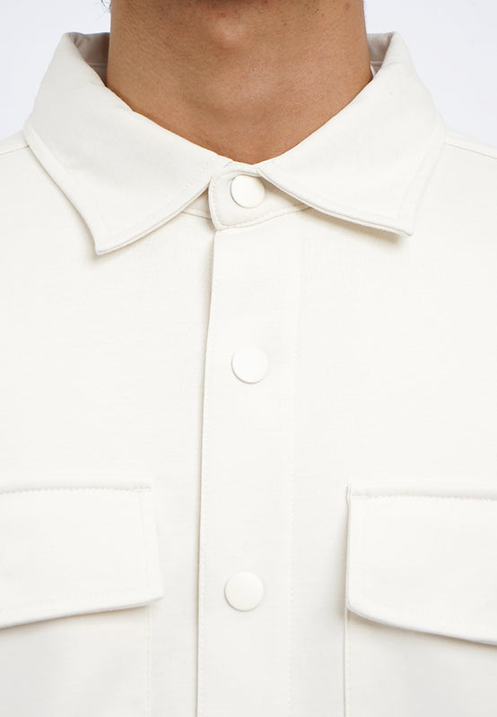 Double Pocket Overshirt Jacket
