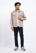 Double Pocket Overshirt Jacket