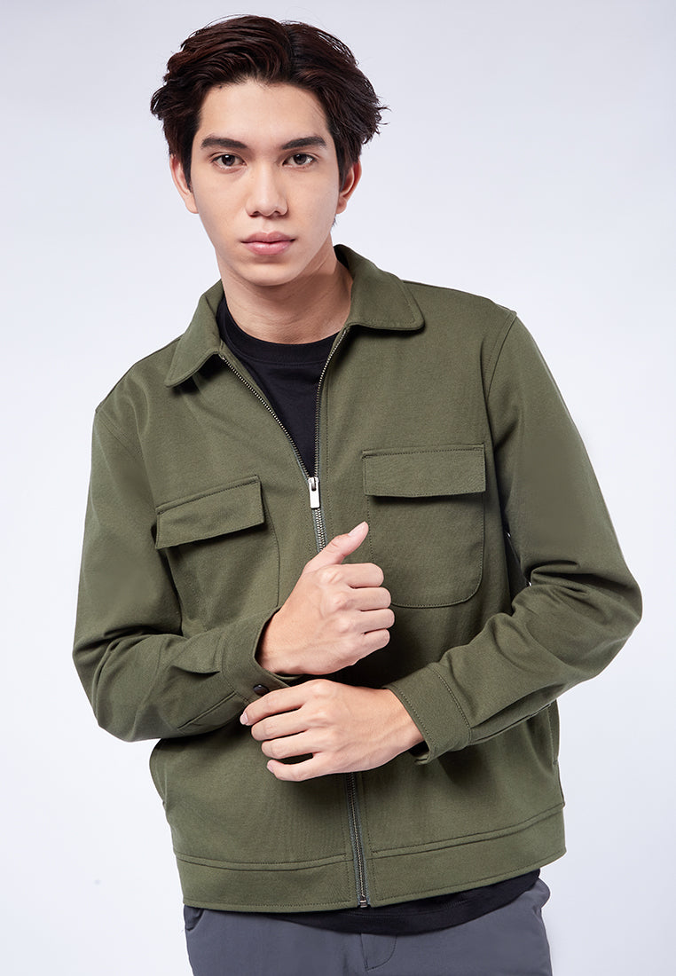 Knit Zip Jacket