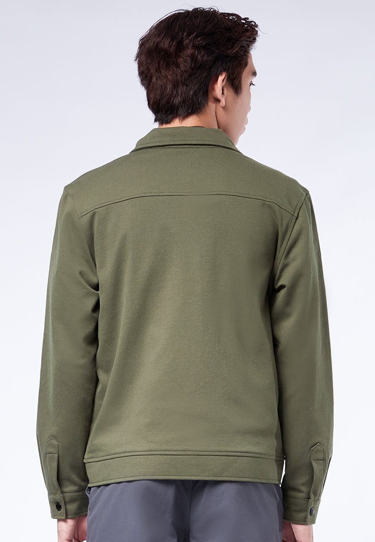 Knit Zip Jacket