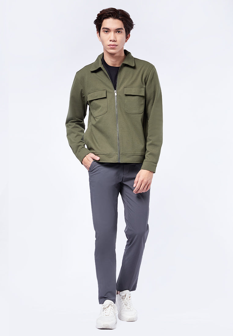 Knit Zip Jacket