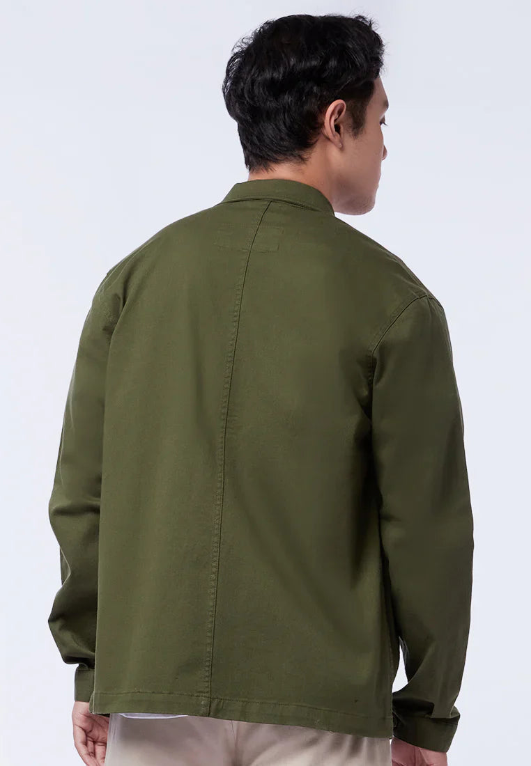 Slim Fit Shirt Jacket