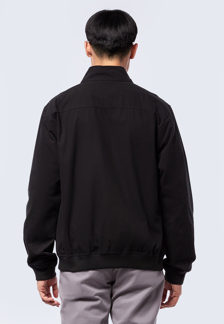 High Neck Zipped Jacket