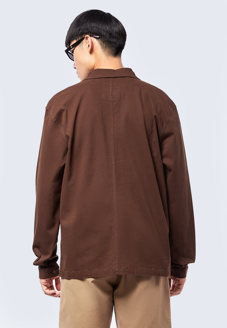 Oversized Jacket with Triple Pocket