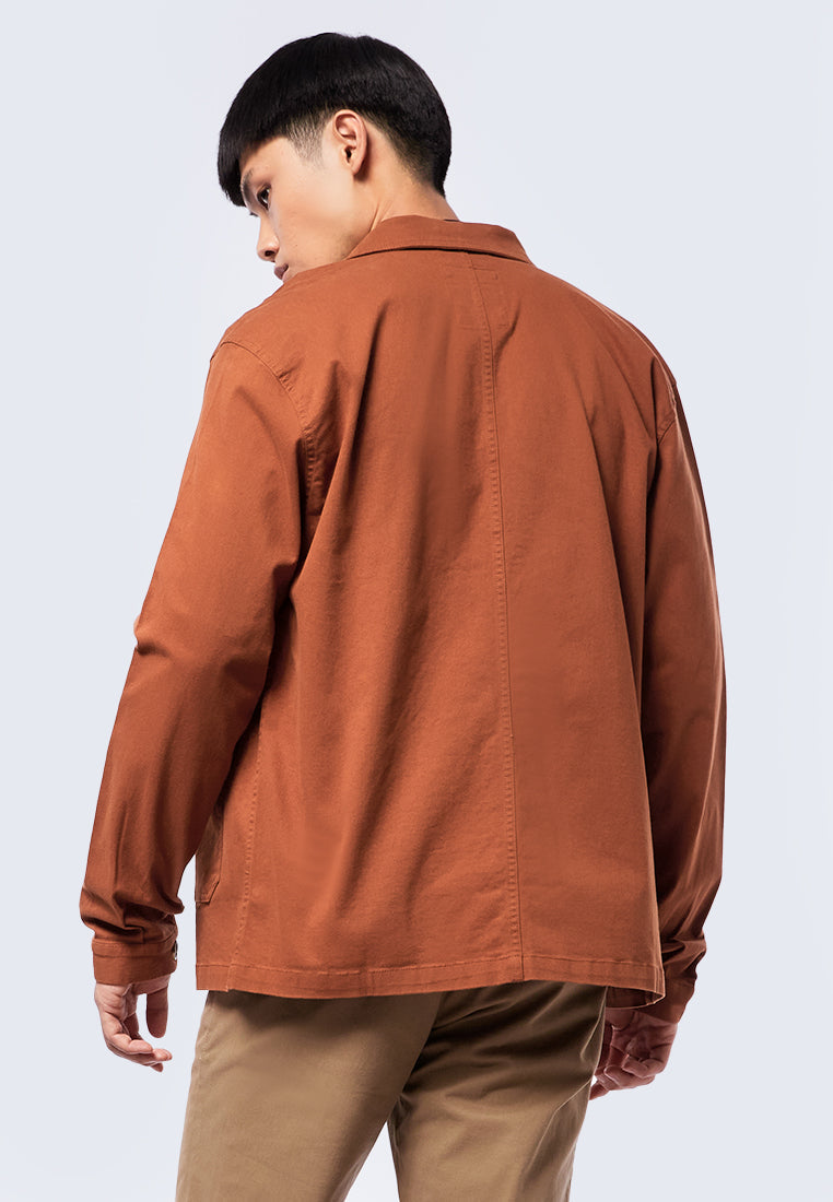 Oversized Jacket with Triple Pocket