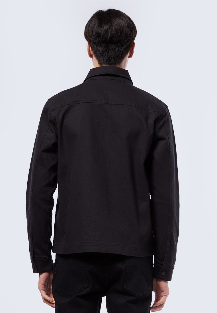 Shirt Jacket with Flap Pocket