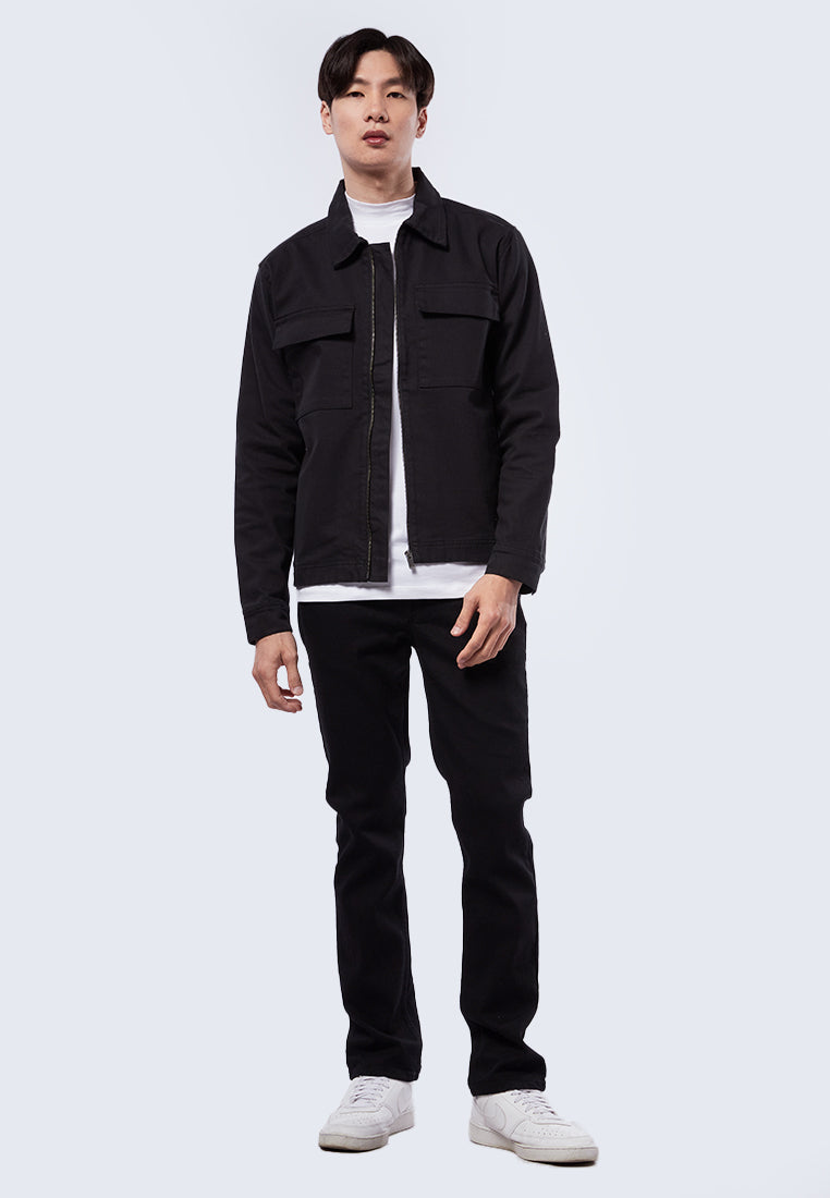 Shirt Jacket with Flap Pocket