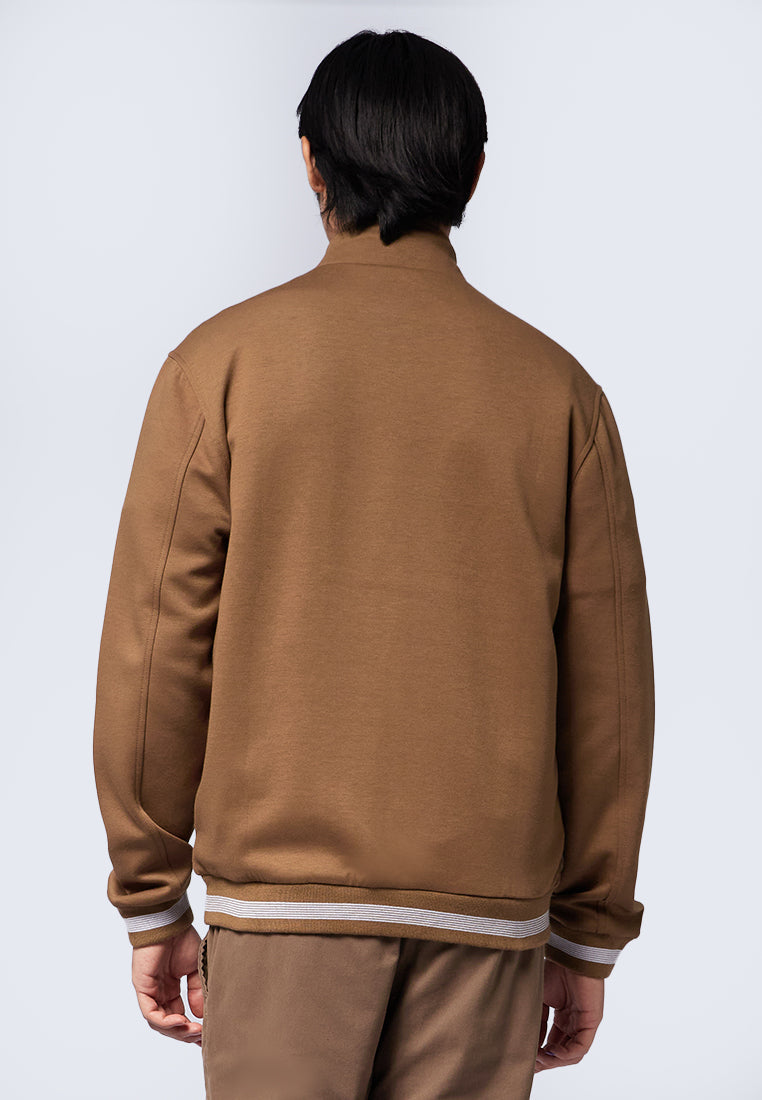 High Neck Long Sleeve Jacket