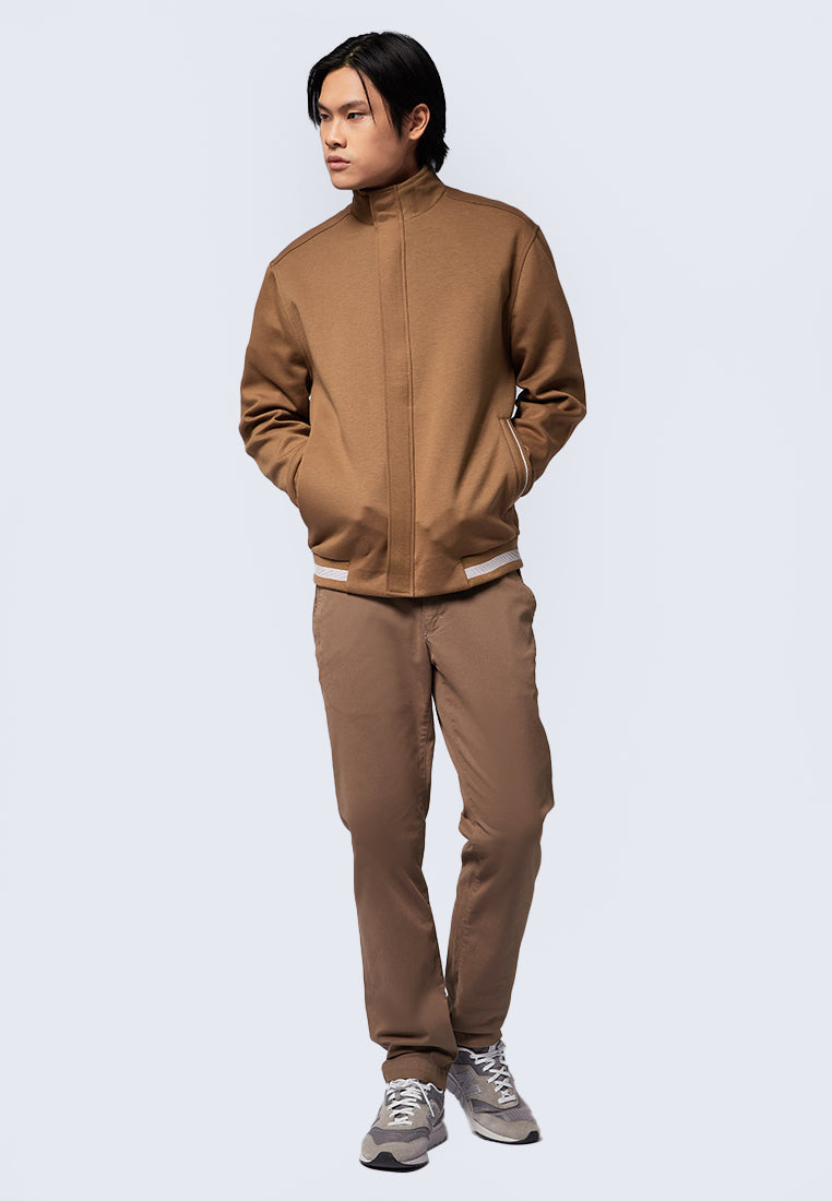 High Neck Long Sleeve Jacket