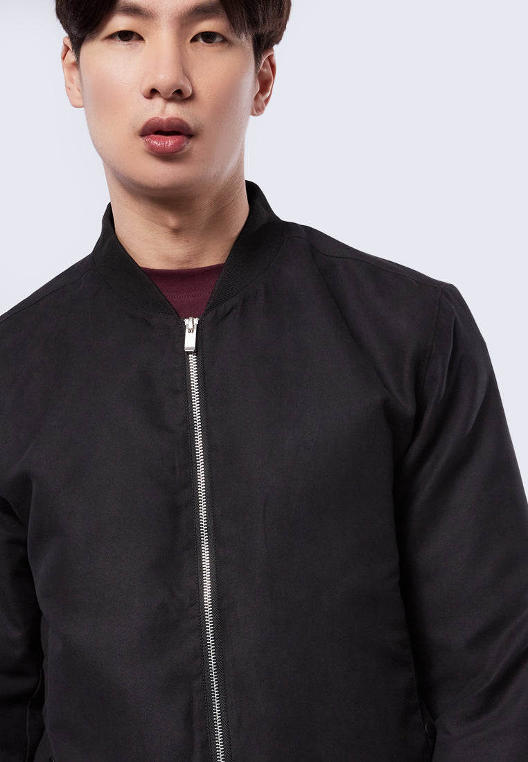 High Neck Knit Jacket
