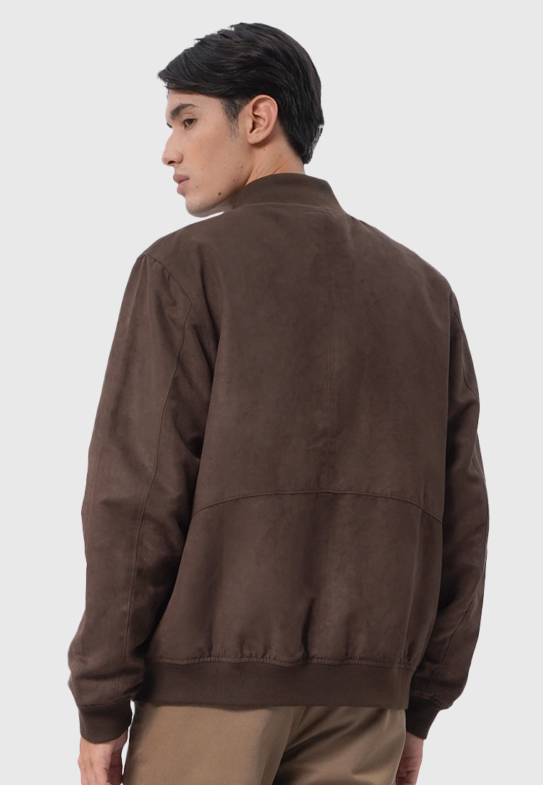 Bomber Jacket with Zipped Pocket