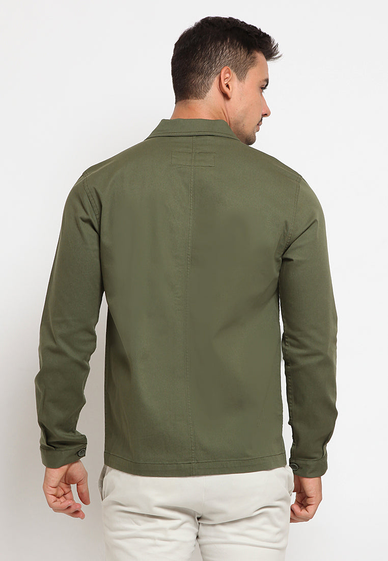 Overshirt with pocket details