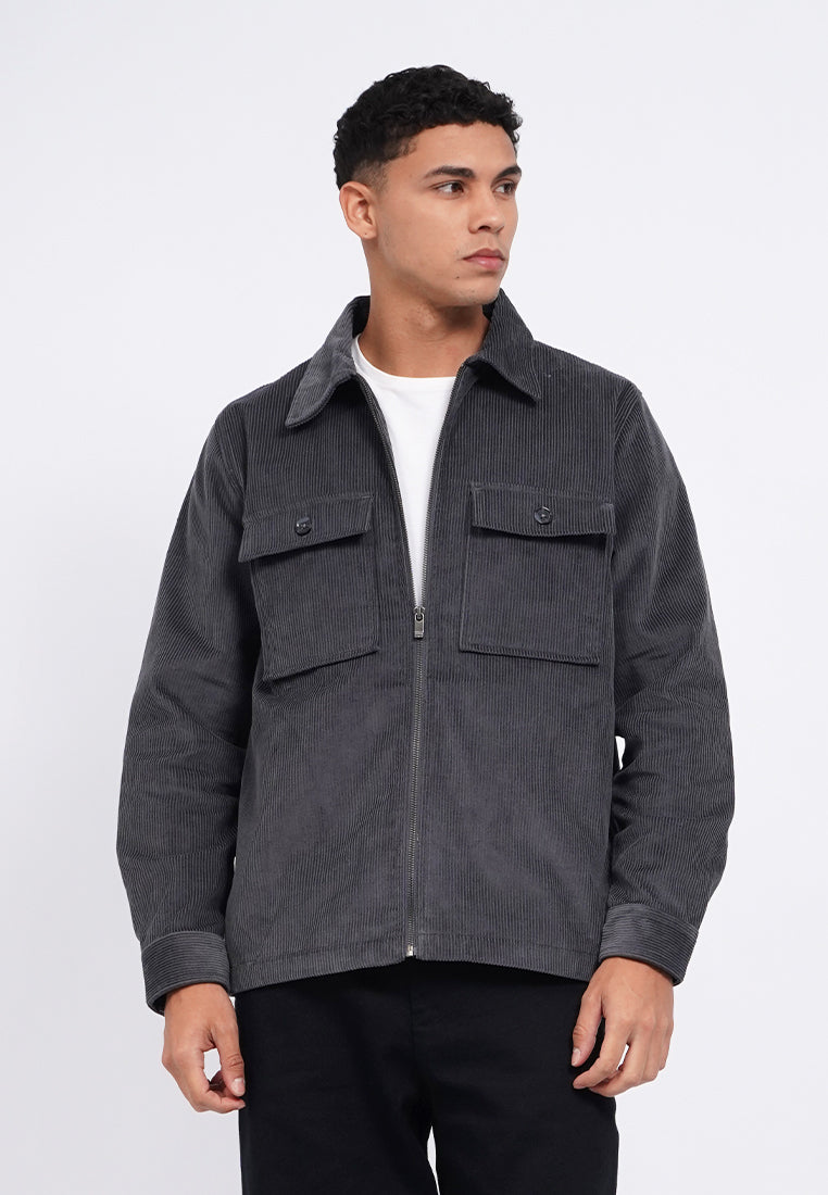 Full Zip Corduroy Jacket