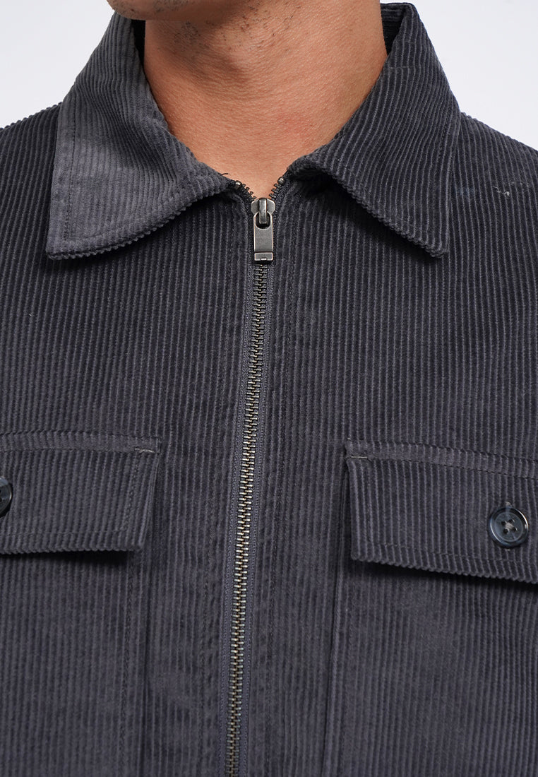 Full Zip Corduroy Jacket
