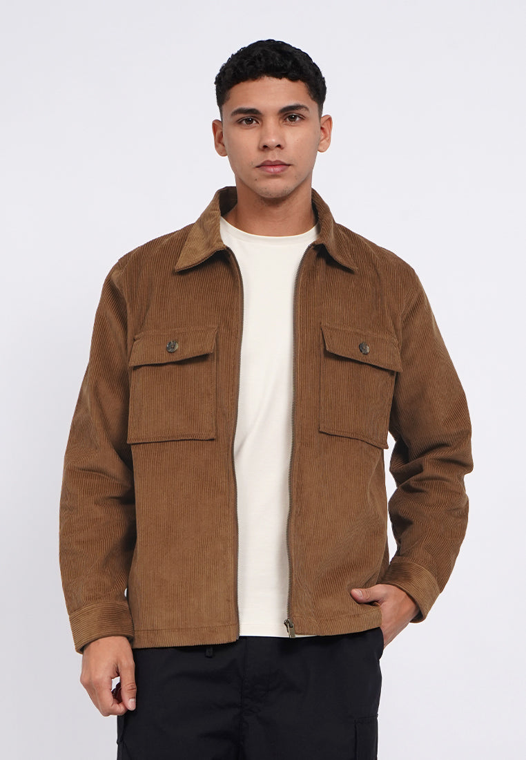 Full Zip Corduroy Jacket