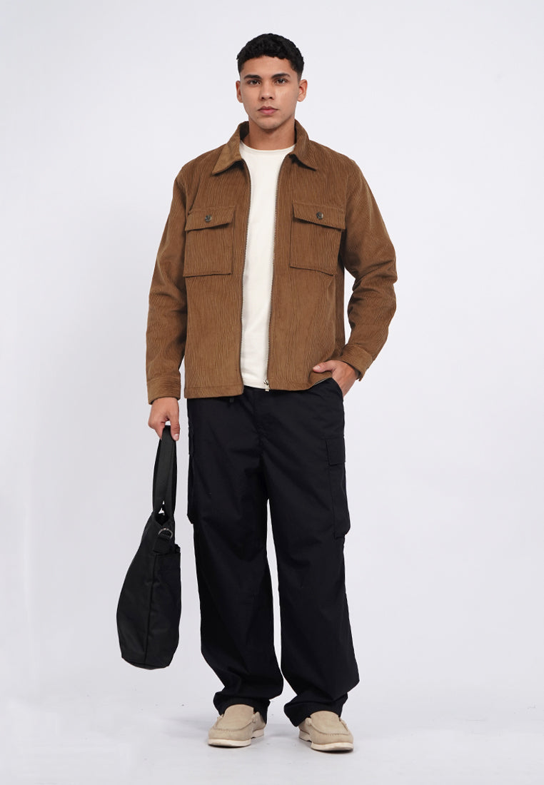 Full Zip Corduroy Jacket