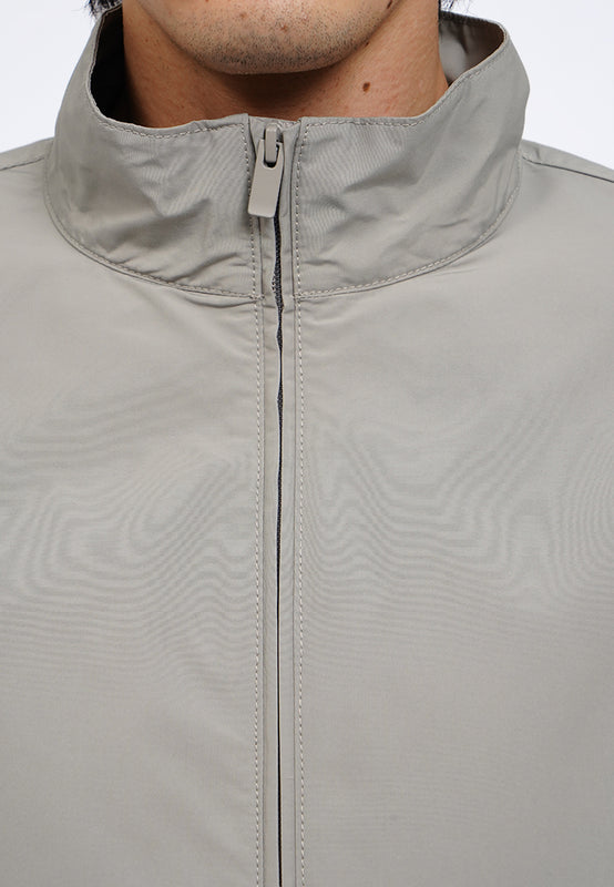 Regular Fit Utility Jacket with Zipper