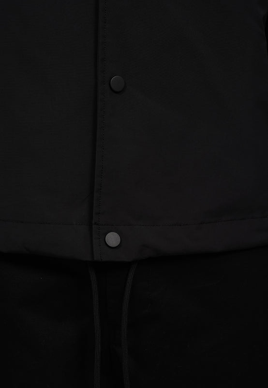 Drawstring Hem Coach Jacket