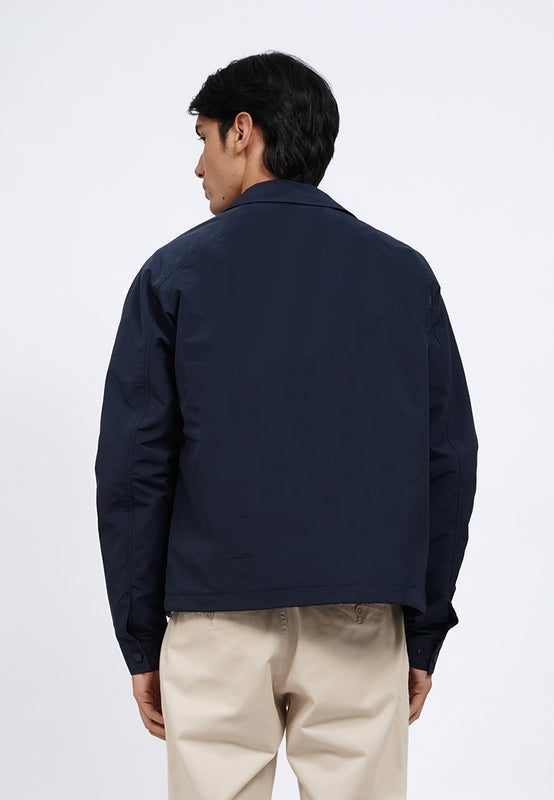Drawstring Hem Coach Jacket