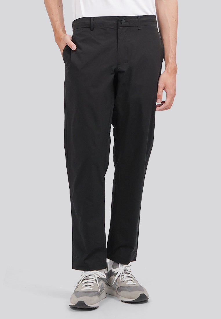 Slim Fit Active Long Pants Black