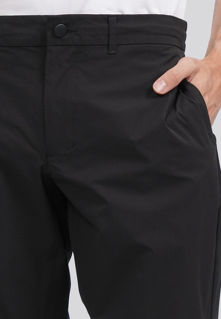 Slim Fit Active Long Pants Black