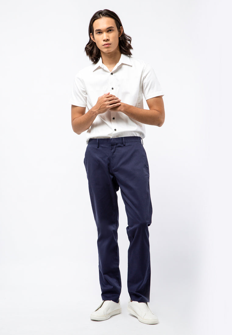 Slim Fit Basic Chino Pants