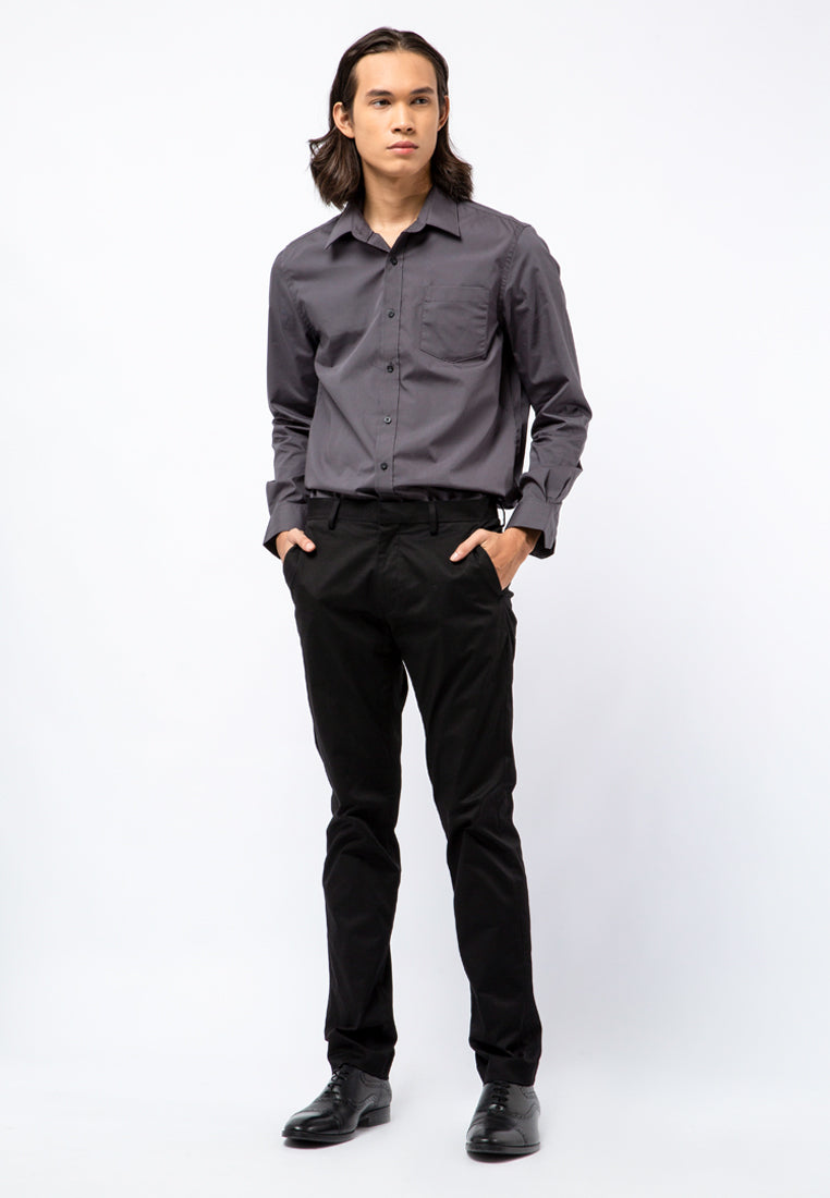 Slim fit formal long pants
