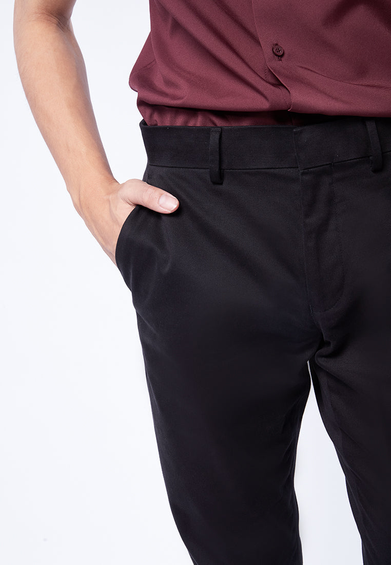 Black Slim Fit Formal Pants