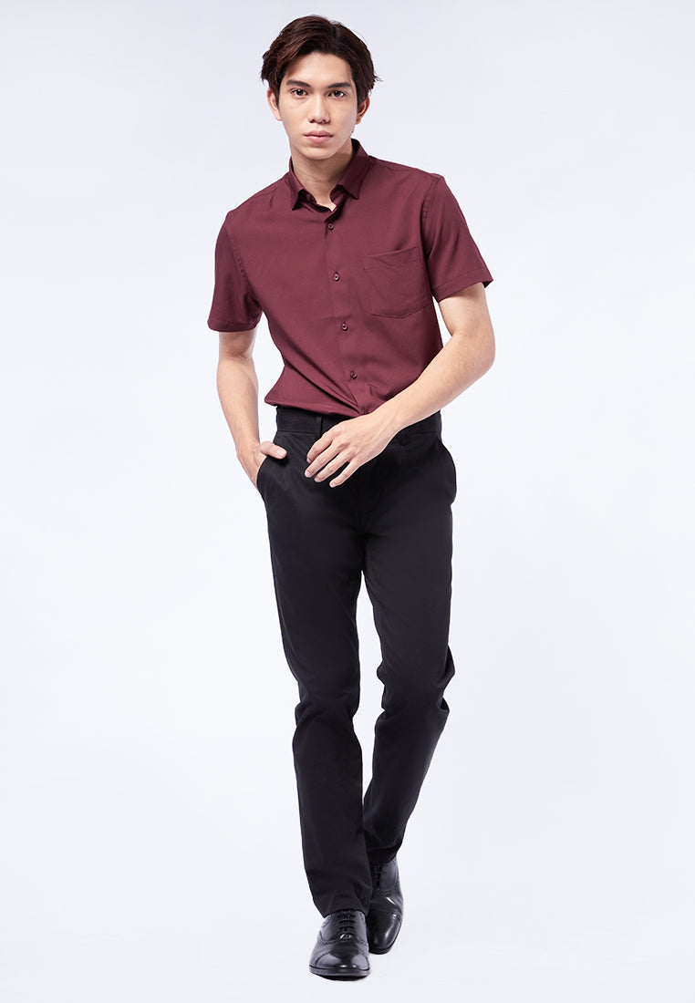 Black Slim Fit Formal Pants