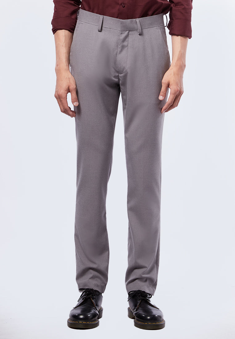 Slim Fit Formal Pants Lt. Grey
