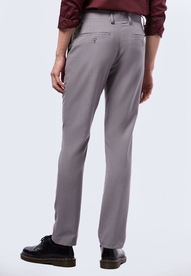 Slim Fit Formal Pants Lt. Grey