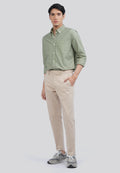 Slim Fit Basic Long Pants Khaki
