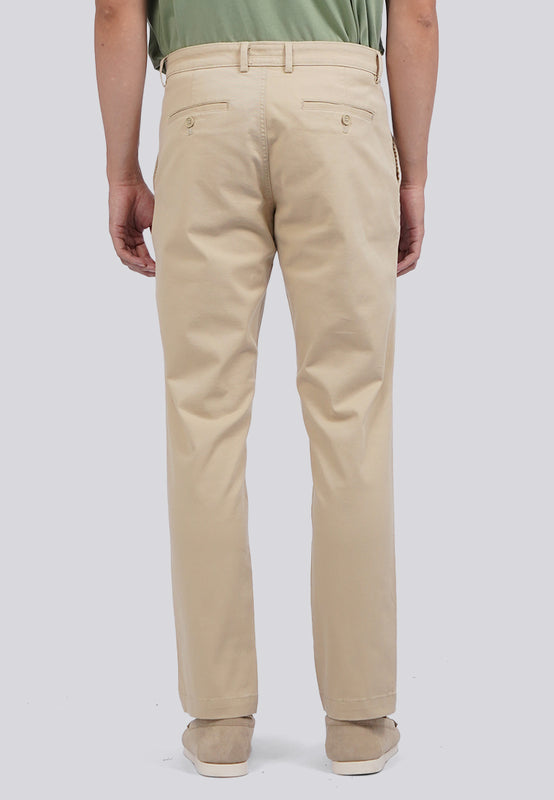 Basic Slim Fit Casual Pants
