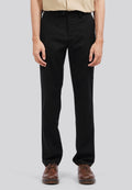 Slim Fit Basic Long Pants Jet Black