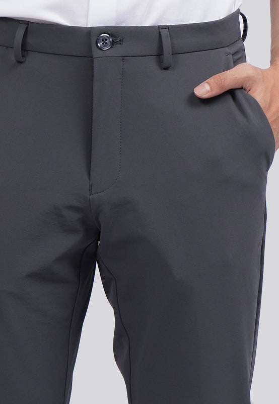 Basic Slim Fit Casual Pants