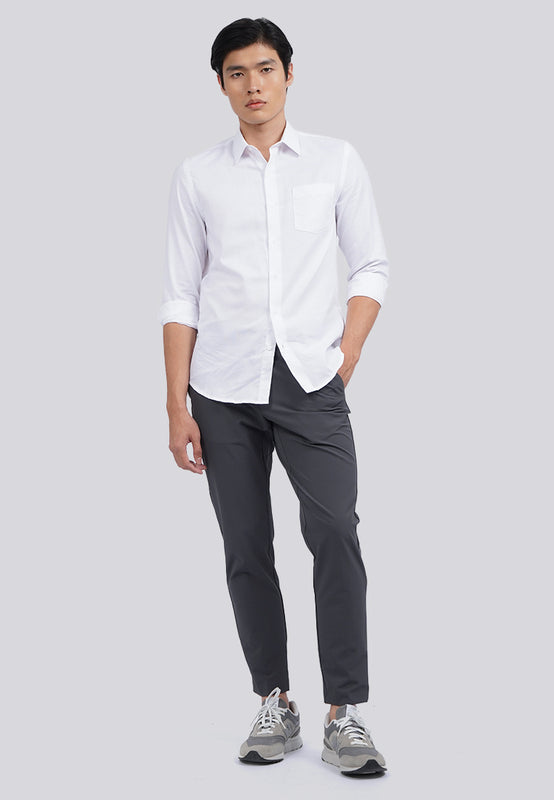 Basic Slim Fit Casual Pants