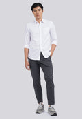 Basic Slim Fit Casual Pants