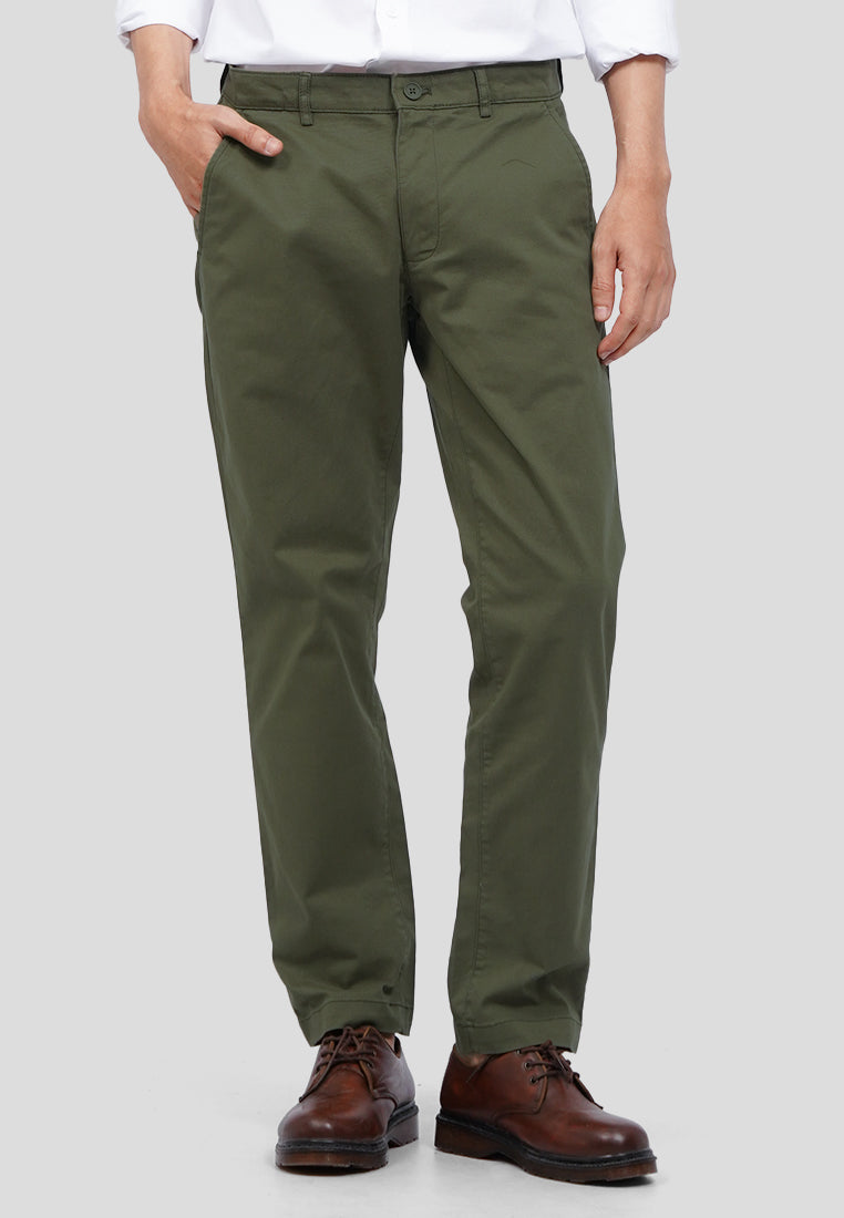 Slim Fit Basic Chinos Pants