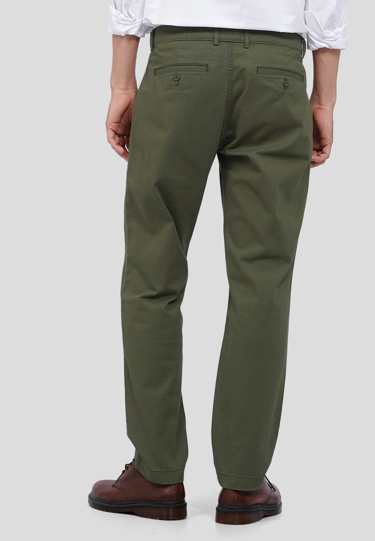 Slim Fit Basic Chinos Pants