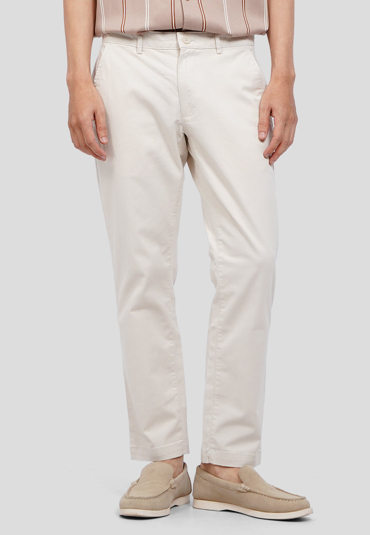 Slim Fit Basic Chinos Pants