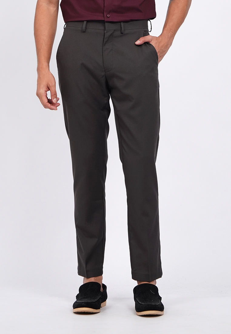 Slim Fit Basic Formal Pants