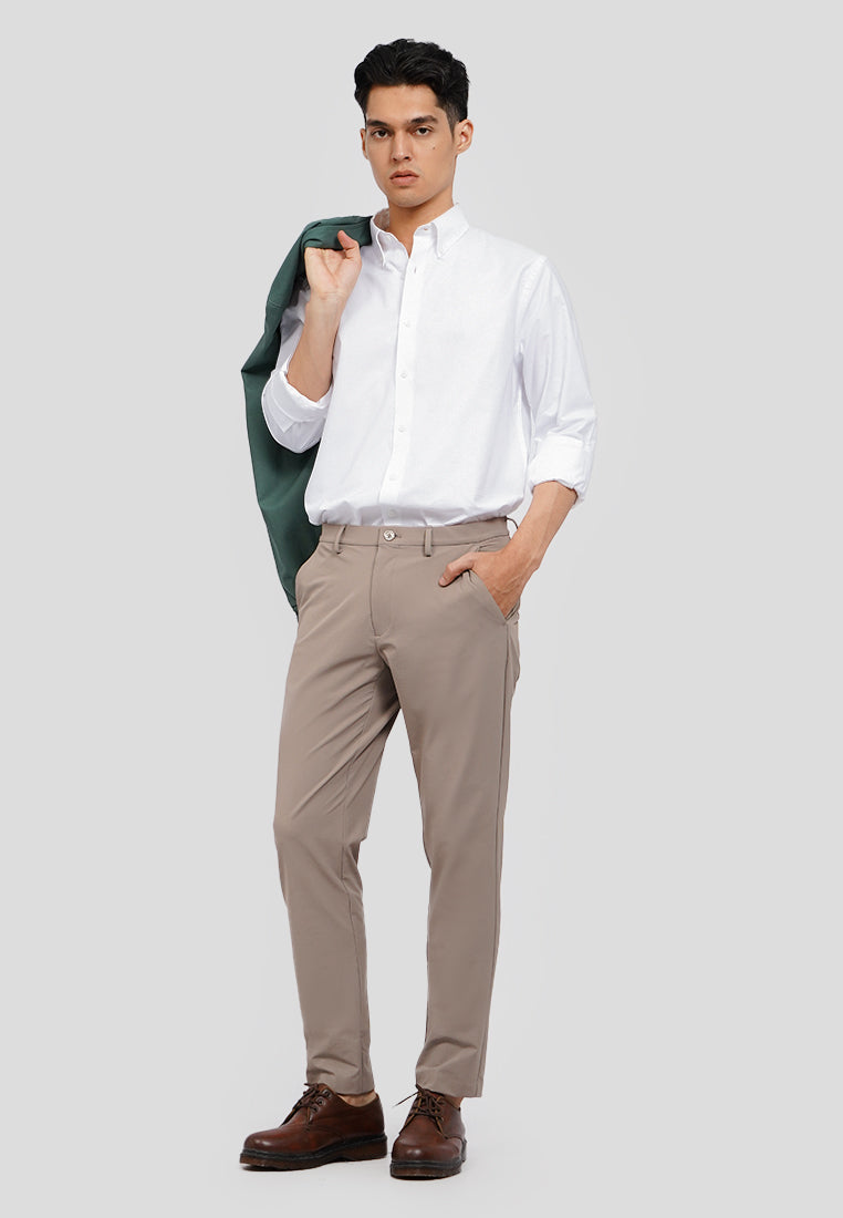 Slim Fit Basic Long Pants