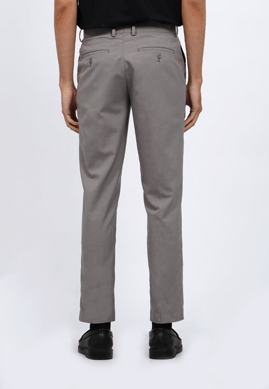 Slim Fit Basic Formal Pants