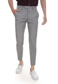Checked Long Pants