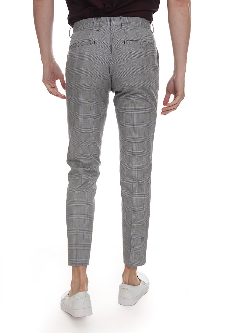 Checked Long Pants